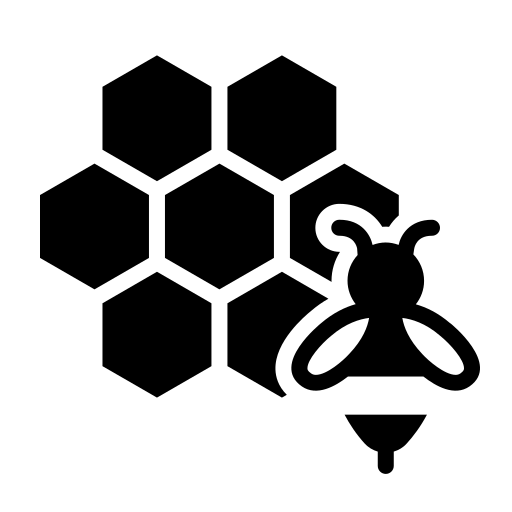 Lépesméz és méh ikon